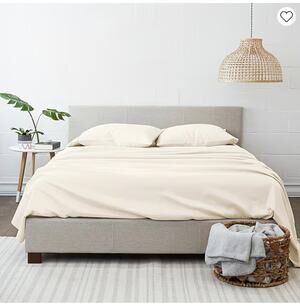 NEW! Casual Comfort iEnjoy KING 4PC Premium Sheet Set Ivory